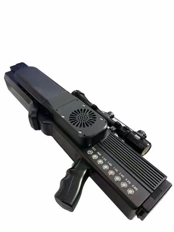  宛城手持便携式枪型低空防御反制八通道